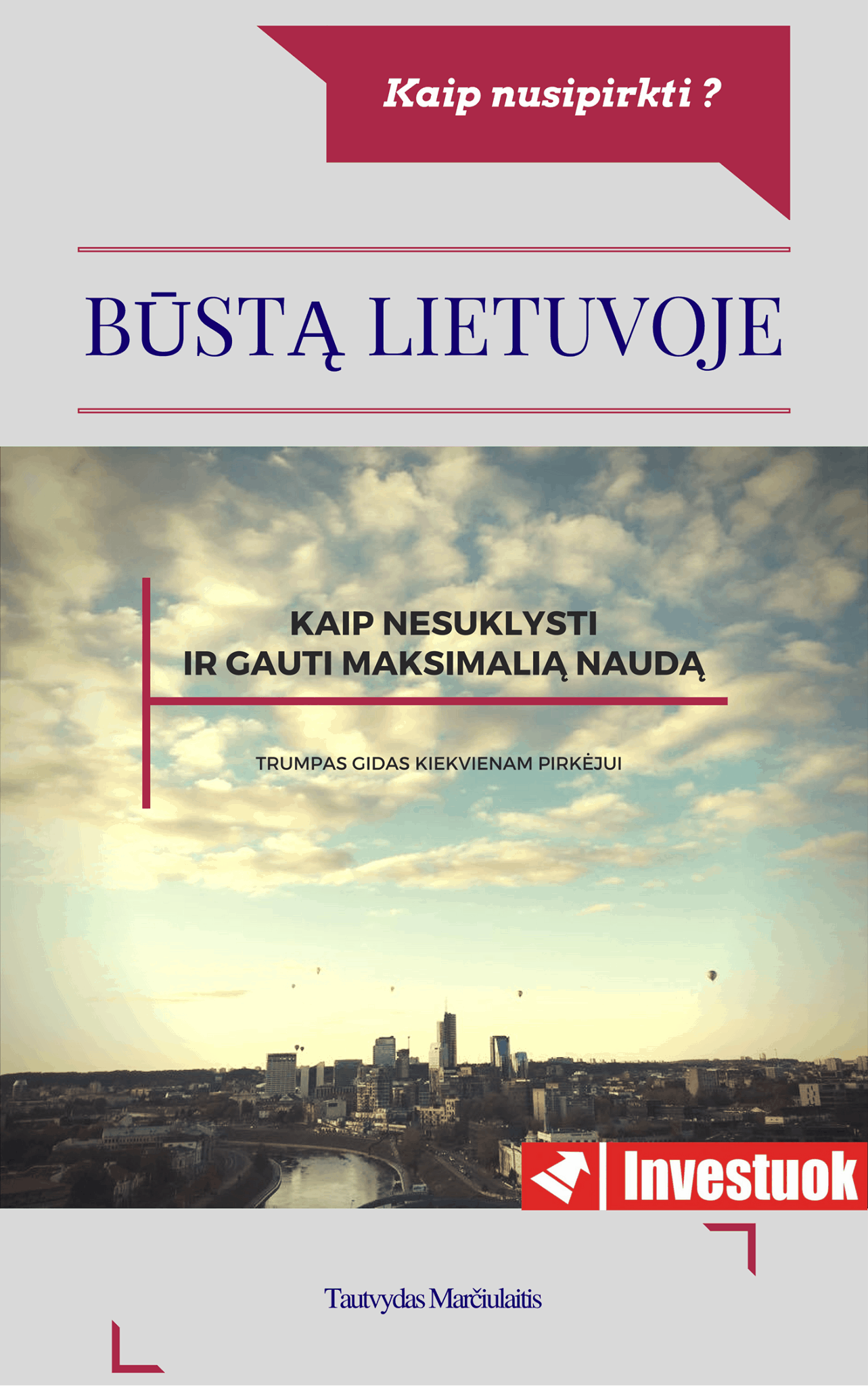 Kaip nusipirkti būstą Lietuvoje (ebook)