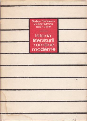 Istoria literaturii române moderne
