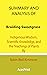 Summary and Analysis of Braiding Sweetgrass: Indigenous Wisdom, Scientific Knowledge, and the Teachings of Plants By Robin Wall Kimmerer