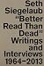 “Better Read Than Dead” Wri...