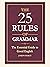 THE 25 RULES OF GRAMMAR