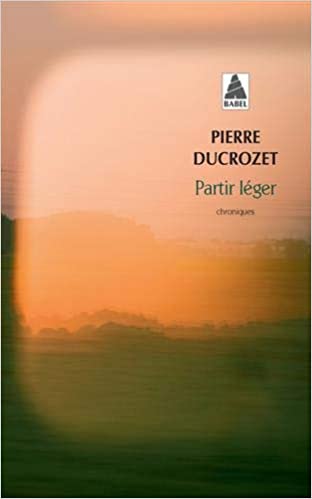 Partir léger (Paperback)