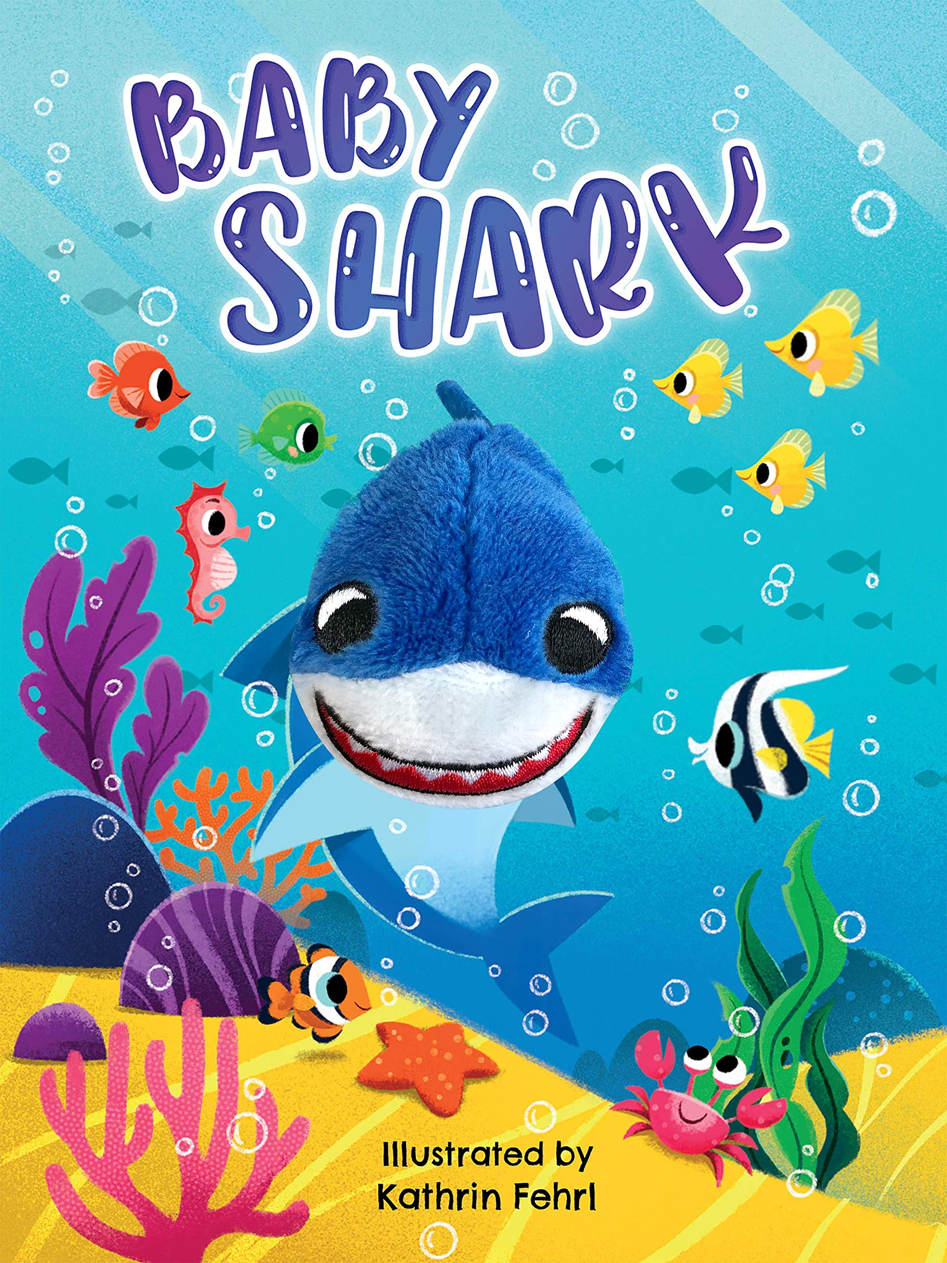 Baby Shark - Finger Puppet Board Book - Novelty (Finger Puppet Storybooks for Babies & Toddlers)