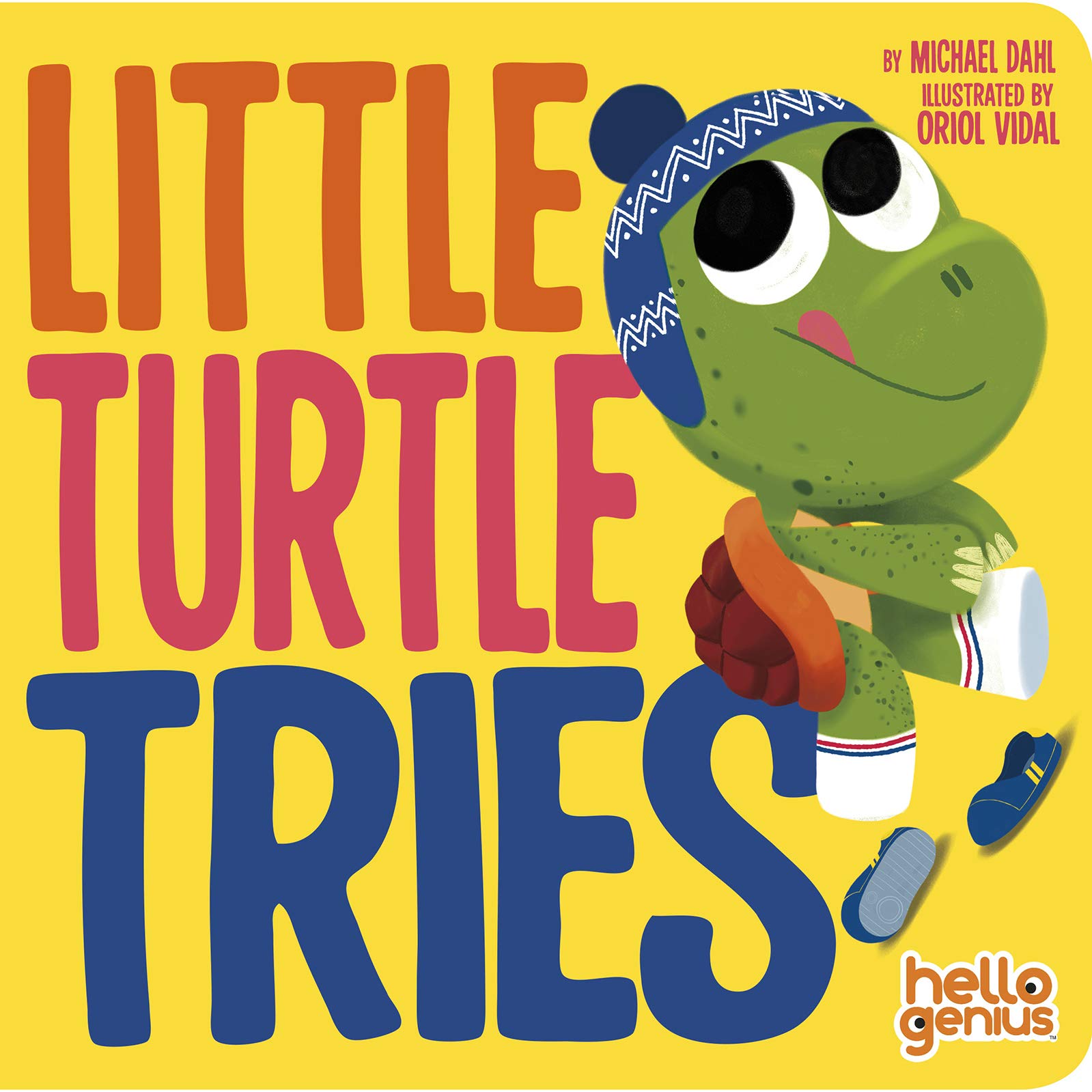 Little Turtle Tries (Board book)