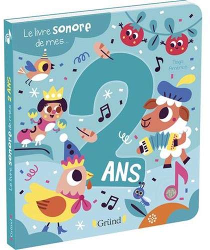 Le livre sonore de mes 2 ans - Livre sonore avec 6 puces - À partir de 2 ans (Hardcover)