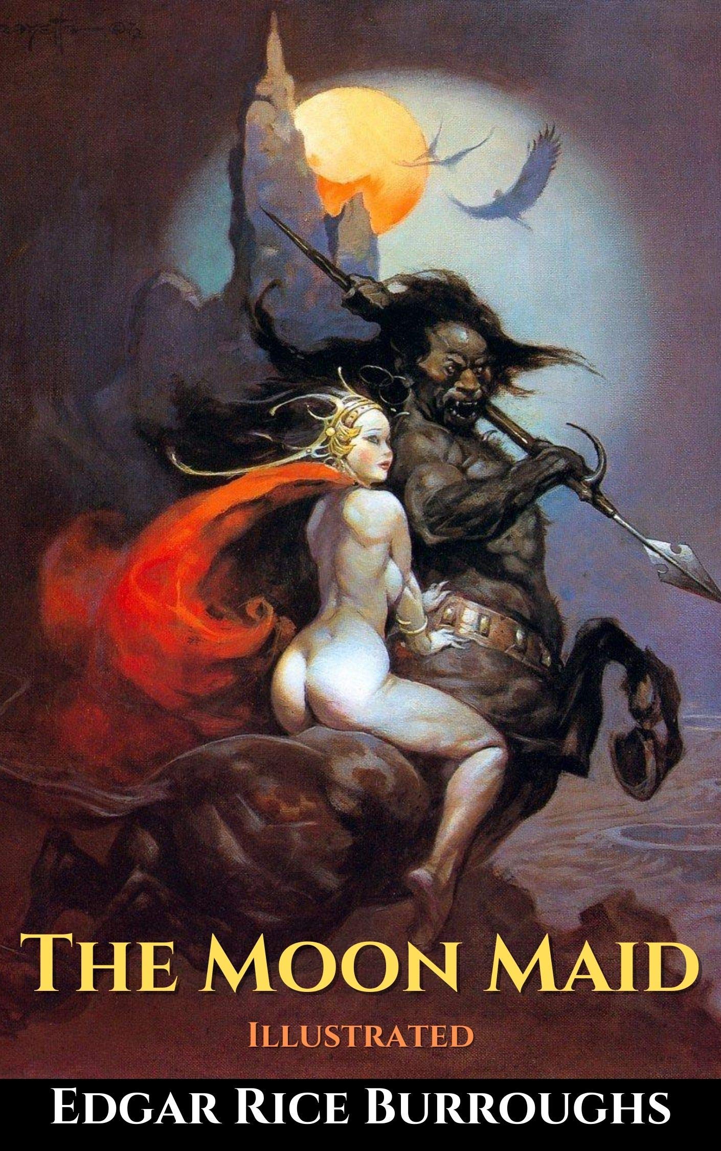 The Moon Maid: Illustrated