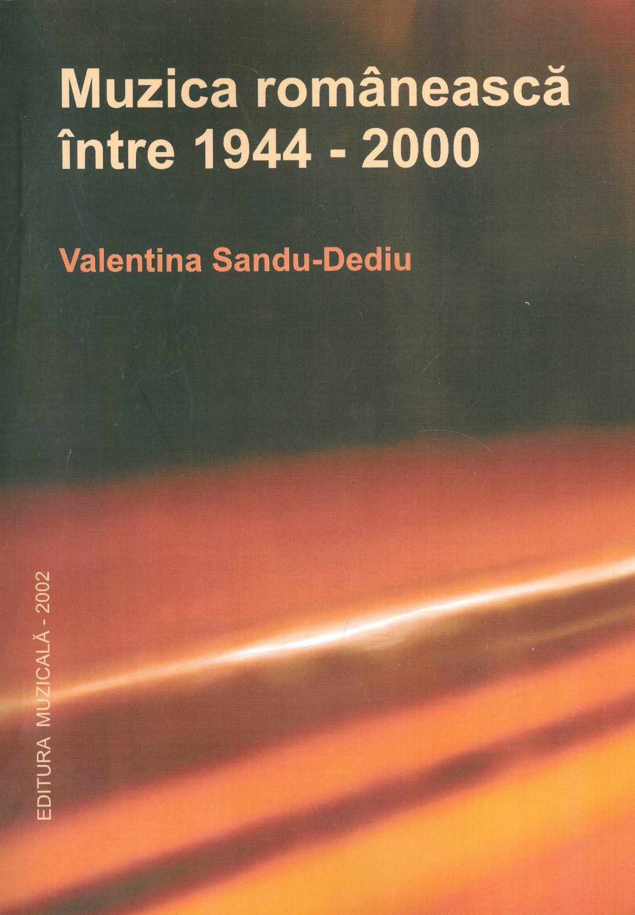 Muzica românească între 1944-2000