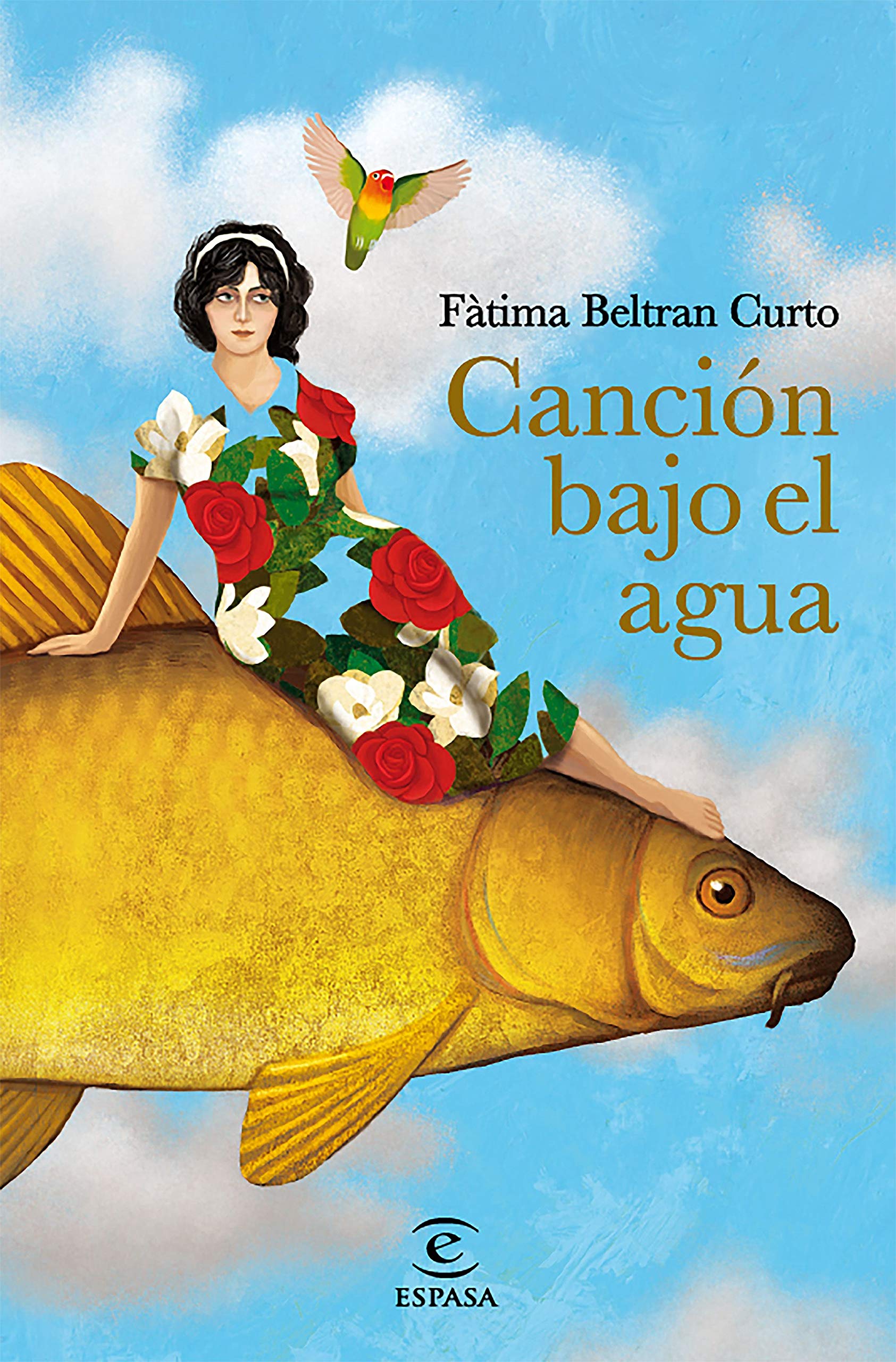 Portada de Canción bajo el agua, de Fátima Beltrán Curto