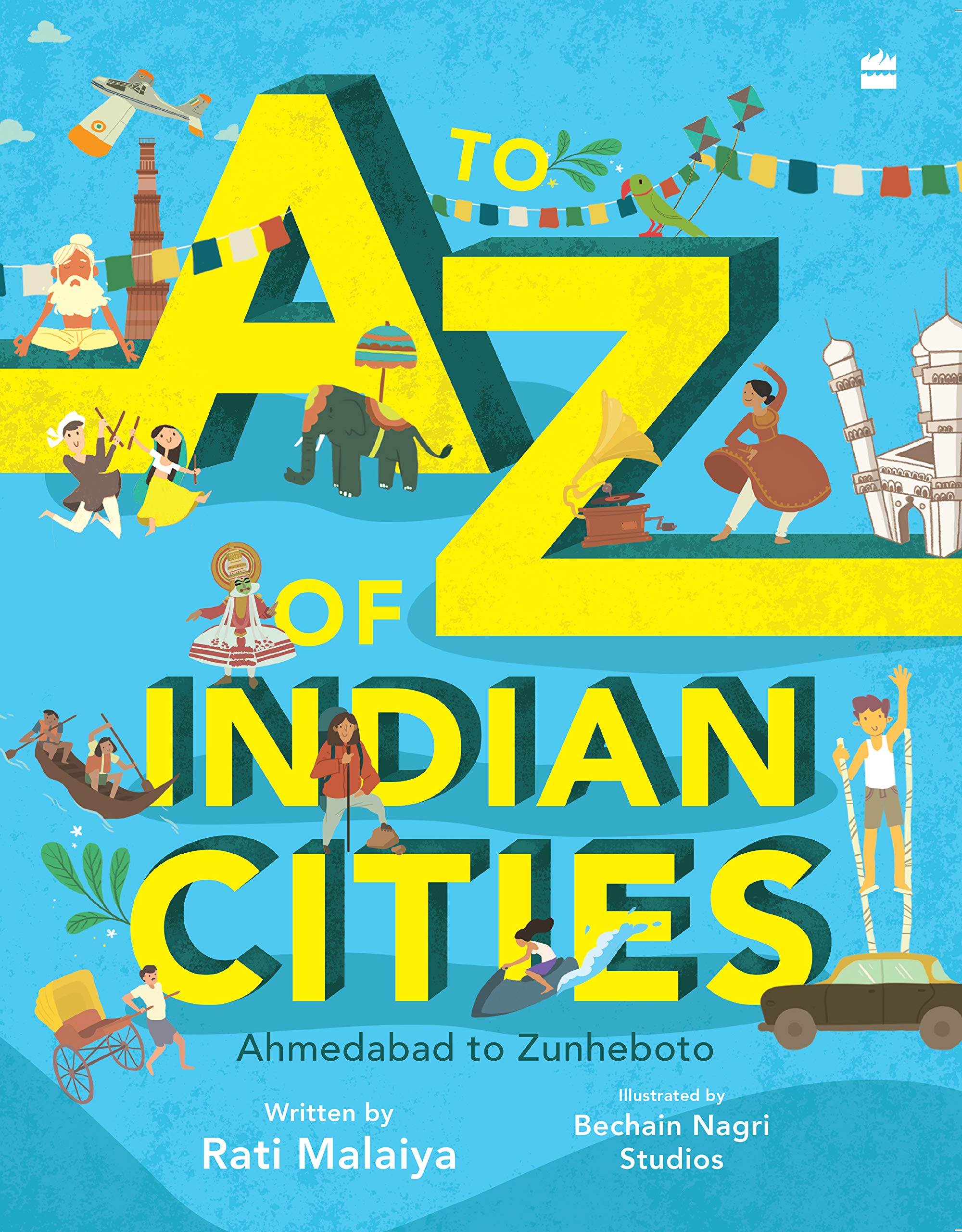 A-Z of Indian Cities: Ahmedabad to Zunheboto (Paperback)