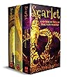 Book cover for The Scarlet Hopewell Box Set: Books 1–3: The Keepers of Light, The Dragon's Burden, and The Queen of the New World