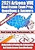2021 Arizona VUE Real Estate Exam Prep Questions and Answers: Study Guide to Passing the Salesperson Real Estate License Exam Effortlessly