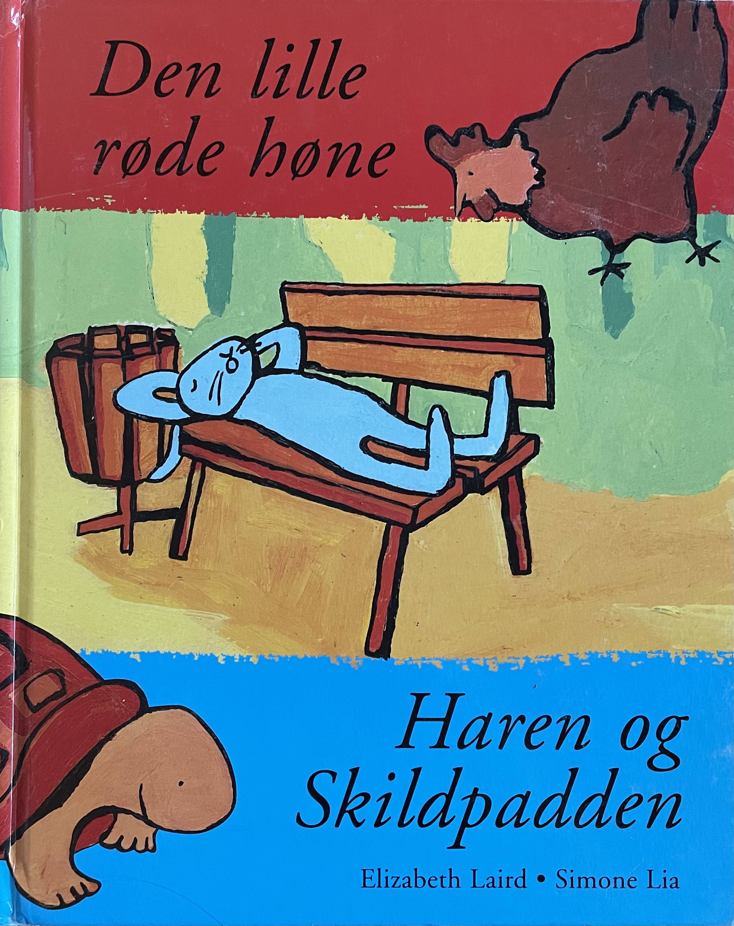 Den lille røde høne / Haren og Skildpadden (Hardcover)