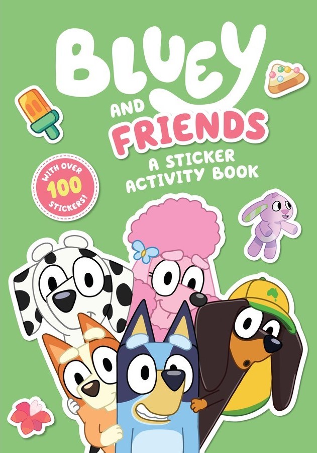 Bluey and Friends: A Sticker Activity Book (Paperback)