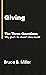 Giving: The Three Questions...