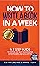 How to write a book in a we...