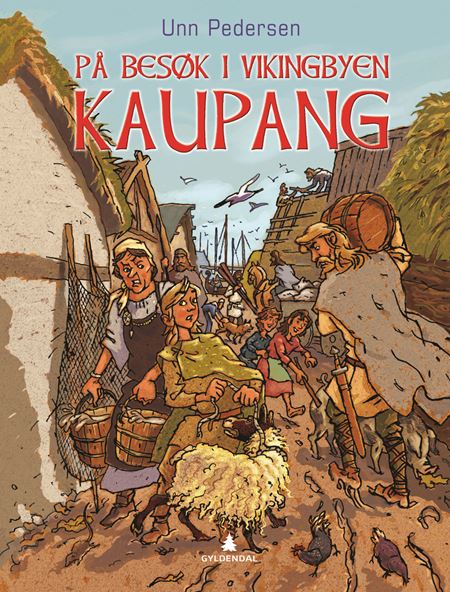 På besøk i vikingbyen Kaupang