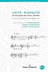 Unité-pluralité: La musique de Hans Zender