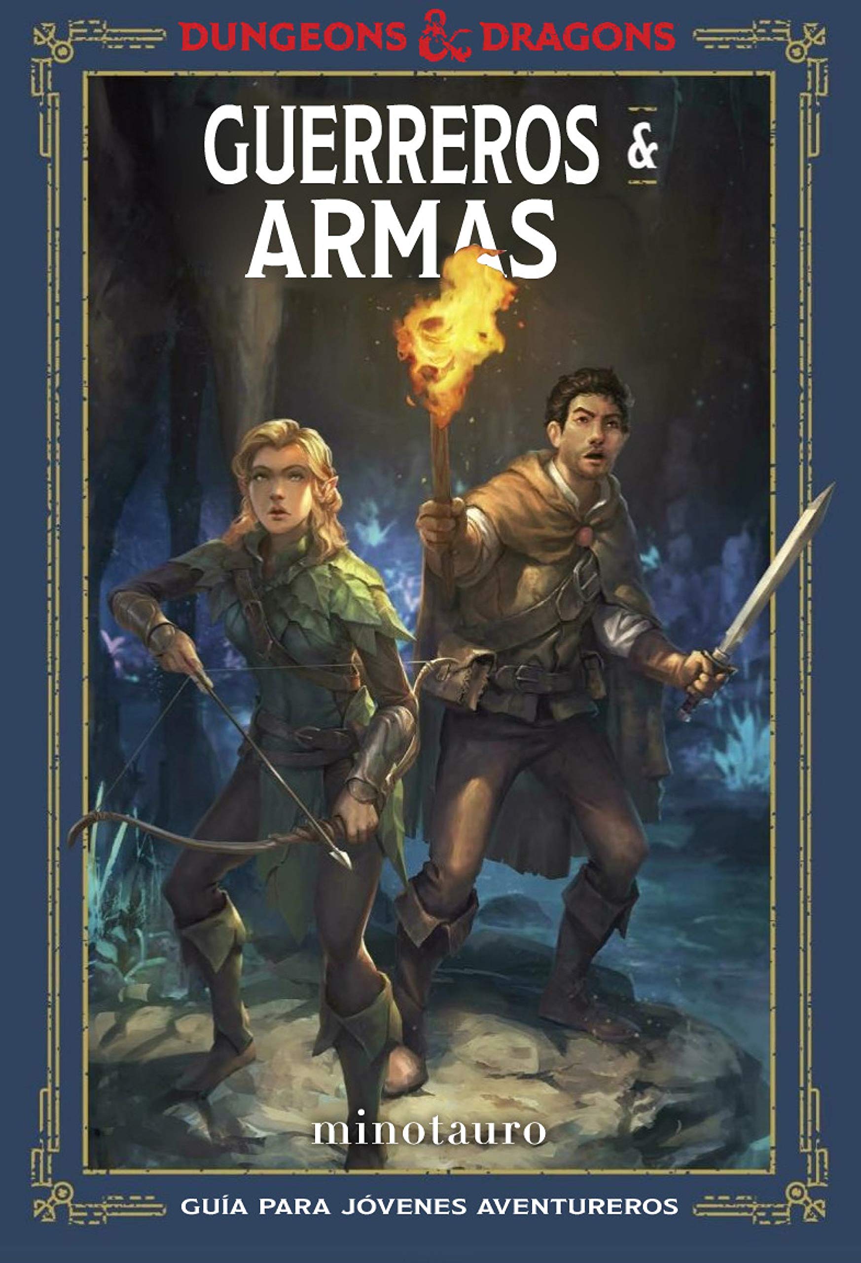 Portada de Guerreros & Armas: Guía del joven aventurero, de Jim Zub