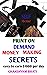 PRINT ON DEMAND MONEY MAKING SECRETS by GHANSHYAM BHATI