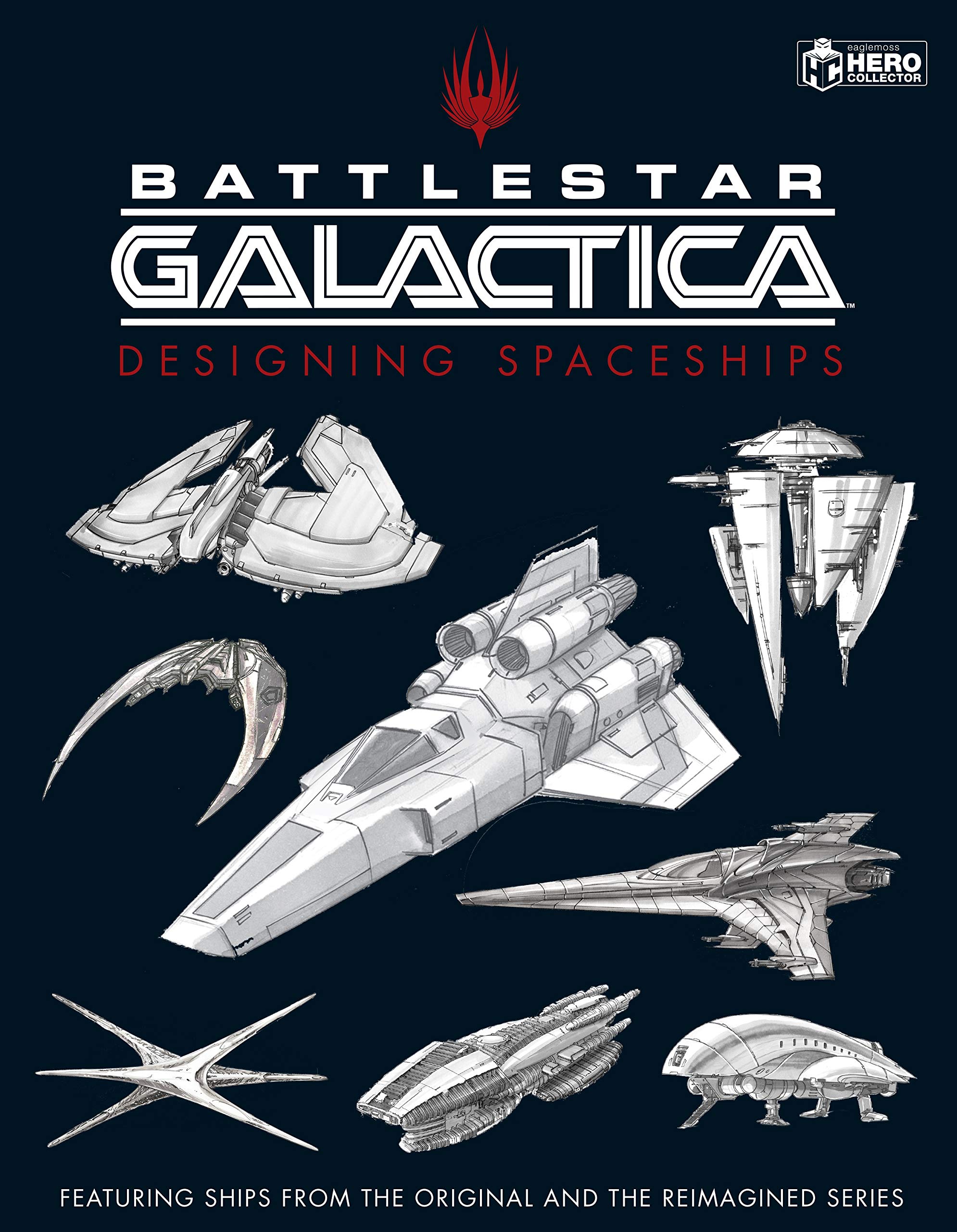Battlestar Galactica: Designing Spaceships (Hardcover)