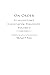 On Order: St. Augustine's Cassiciacum Dialogues, Volume 3