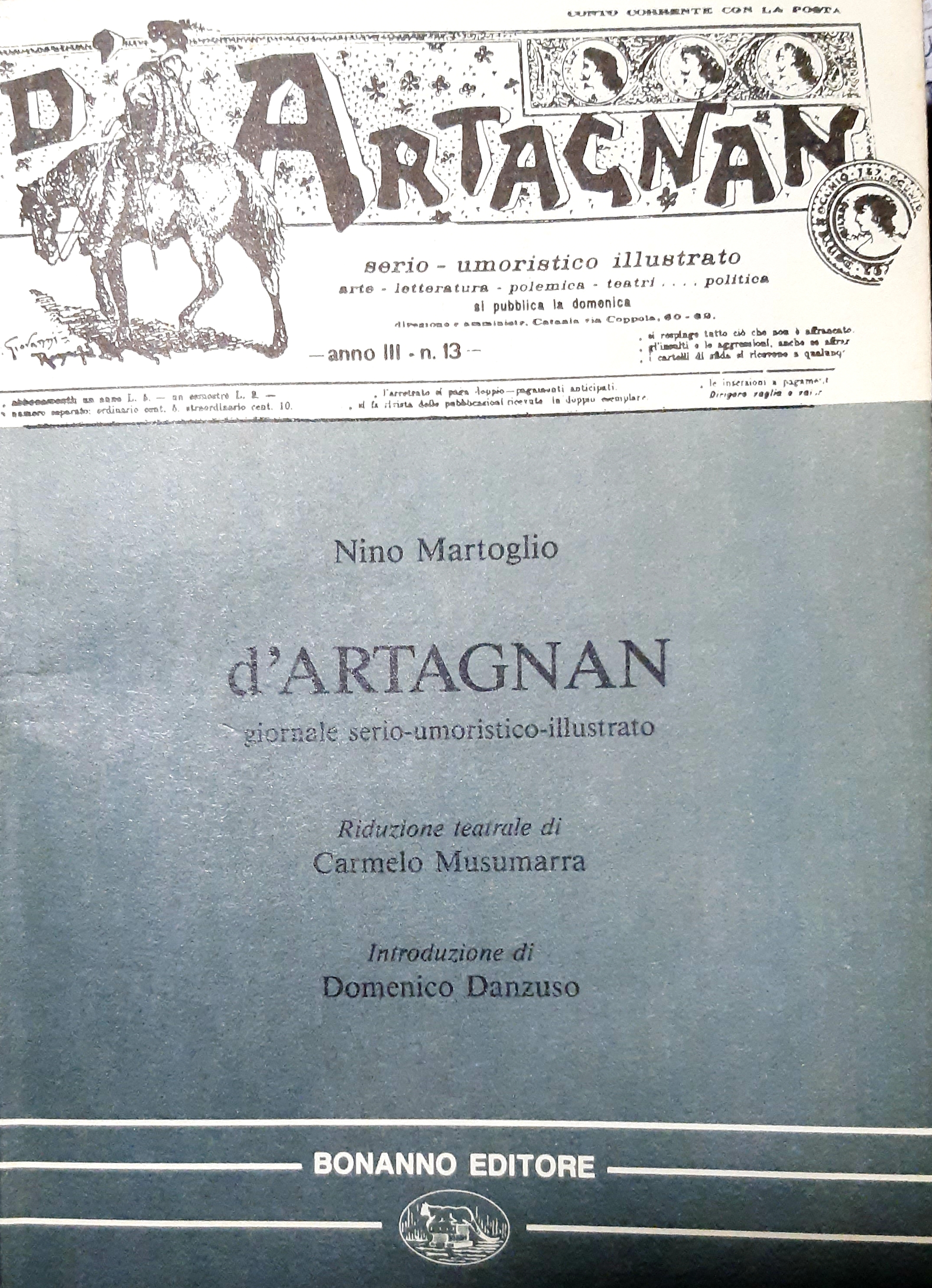 D'Artagnan - riduzione teatrale