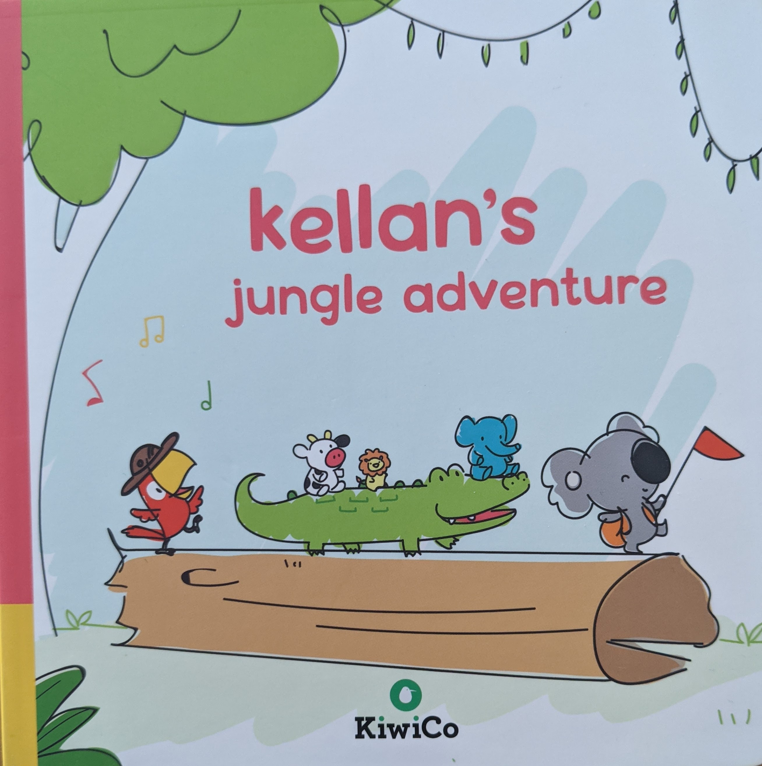 Kellan's Jungle Adventure (Board book)