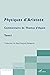 Physiques d'Aristote: Commentaire de Thomas d'Aquin Tome 1 (French Edition)
