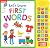 Let’s Learn First Words – Interactive 27-Button Sound Book for Babies & Toddlers with Adorable Art and Real-World Sounds