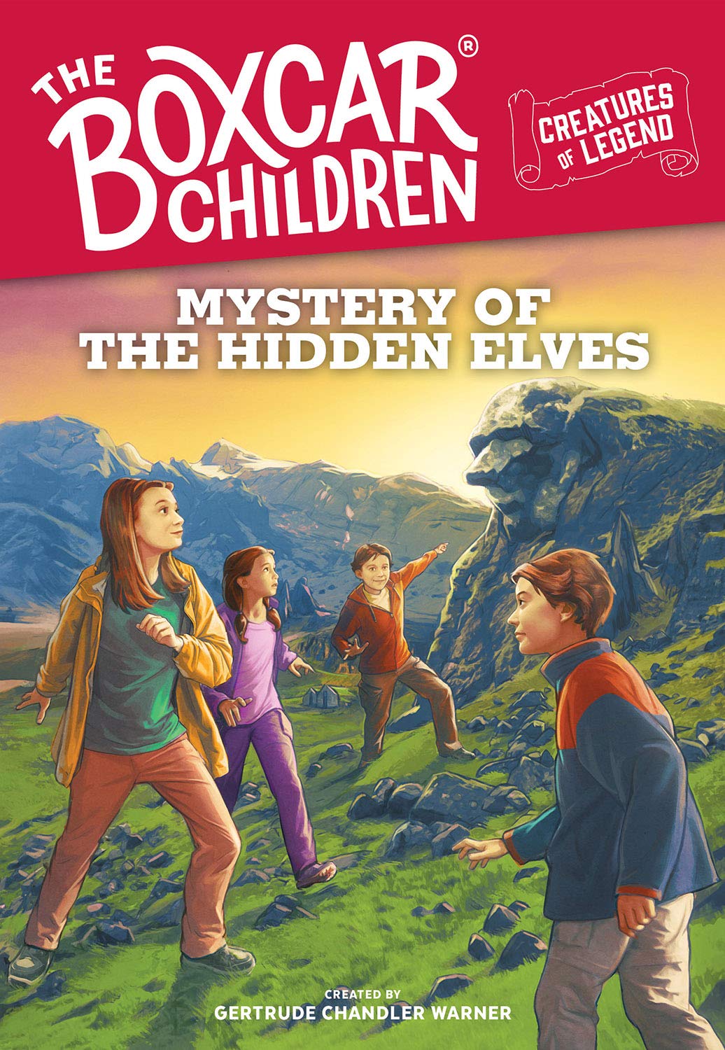 Mystery of the Hidden Elves (The Boxcar Children Creatures of Legend #2)