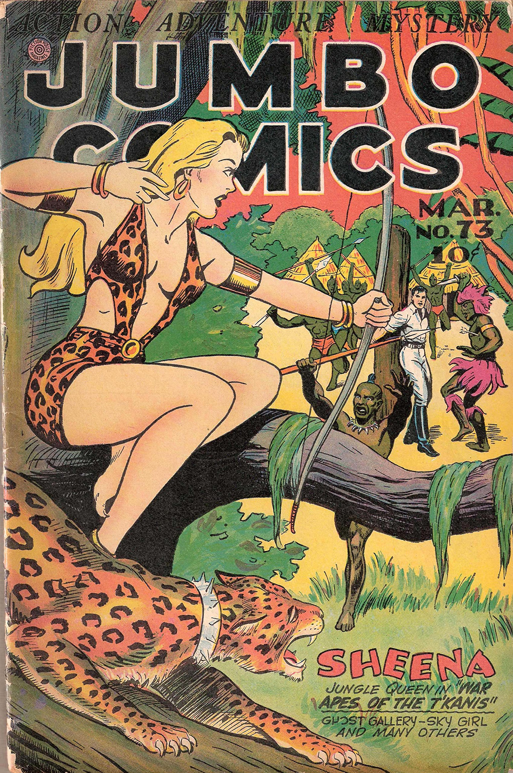 Jumbo Comics #73 (Kindle Edition)