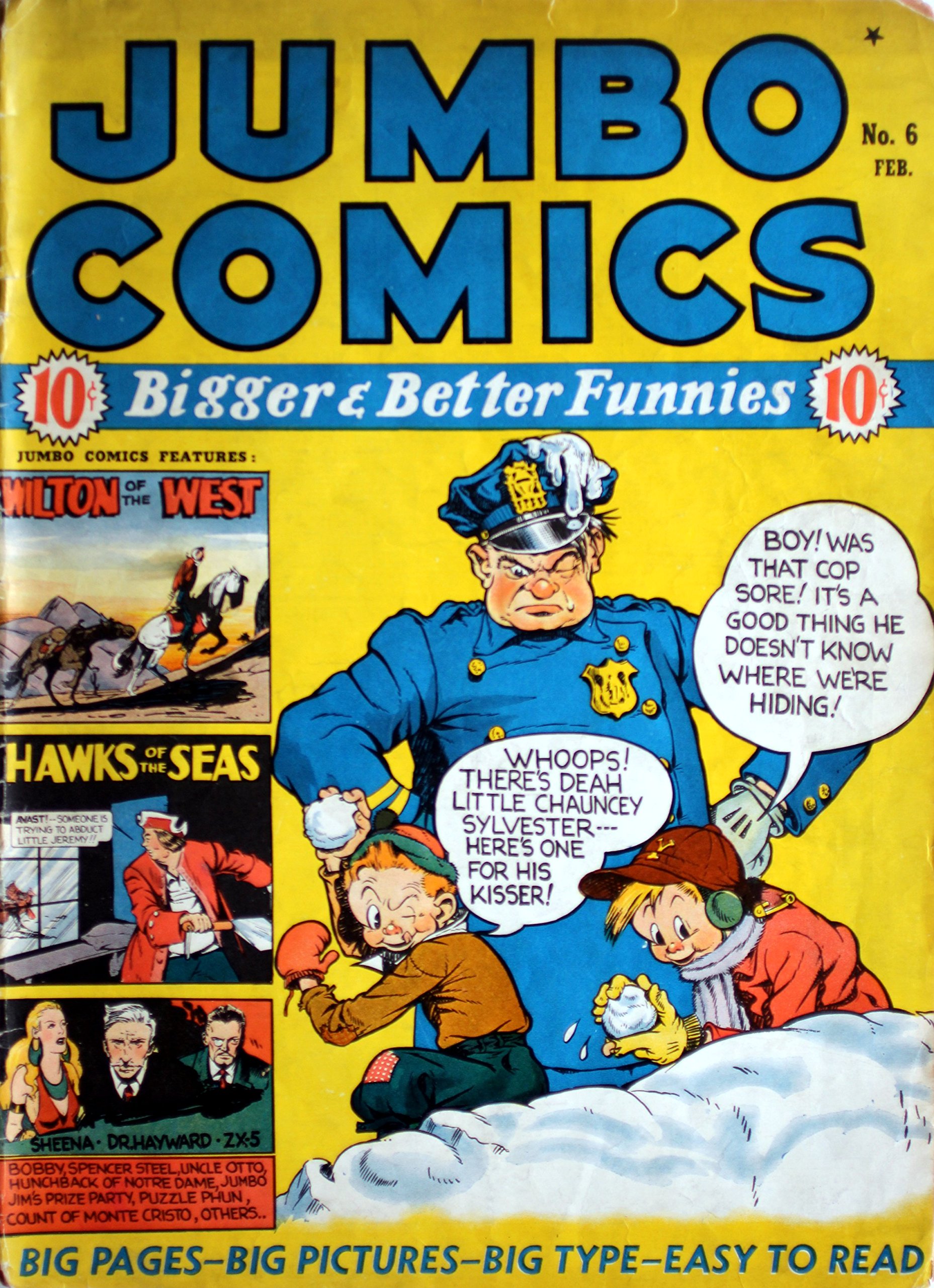 Jumbo Comics v1 #6 (Kindle Edition)