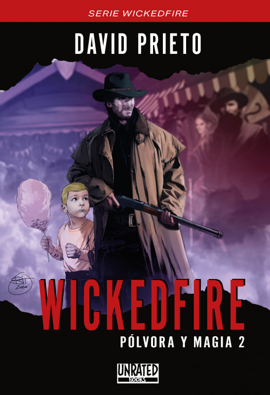 Portada de Wickedfire, de David Prieto