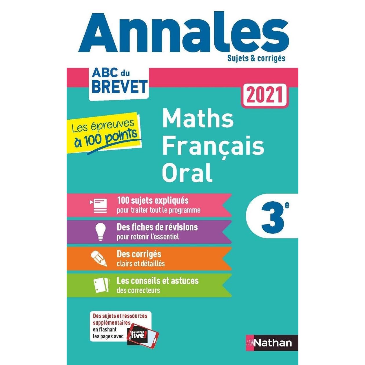 Annales Brevet 2022 Maths Nathan Corrigé Pdf