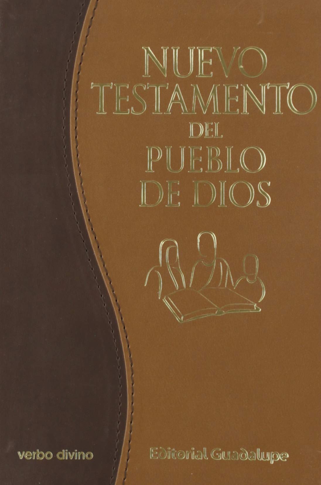 Nuevo Testamento del Pueblo de Dios: Edición comentada [símil piel marrón, impresión bitono] (Imitation Leather)