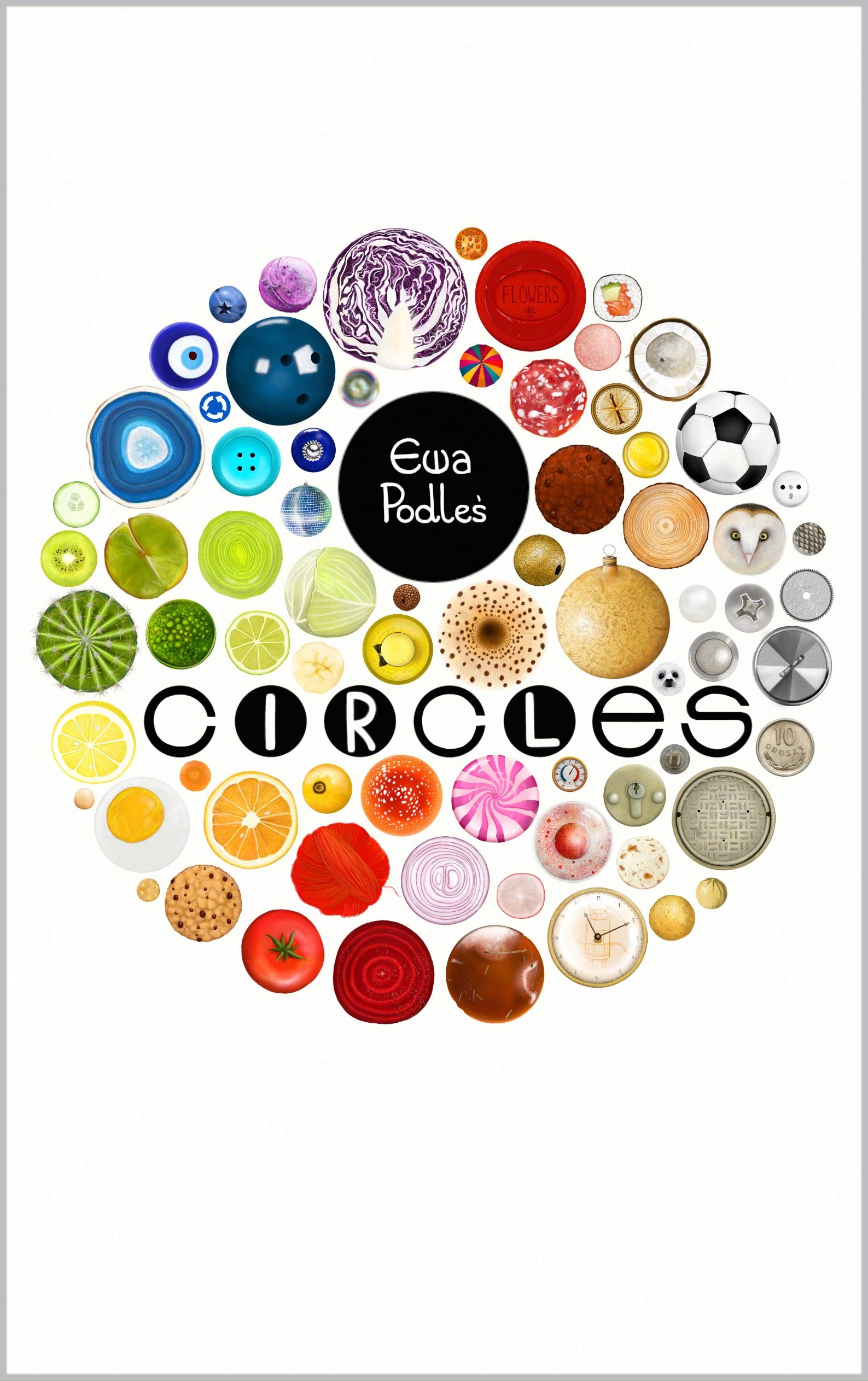 Circles: Puzzle book with 200 round objects. (Kindle Edition)