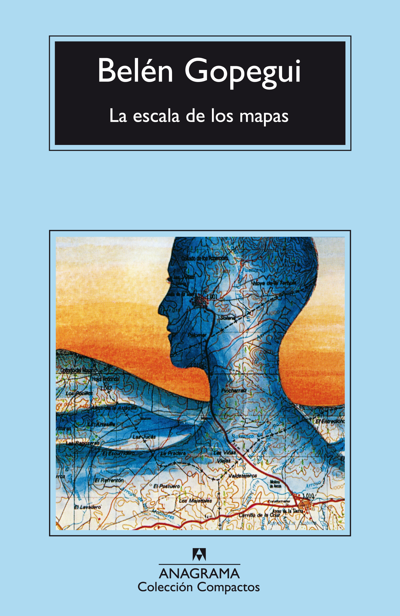Portada de La escala de los mapas, de Belén Gopegui