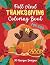 Fall and Thanksgiving Coloring Book For Kids by Sunny Day Coloring Books
