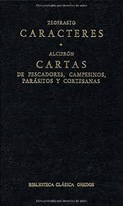 Caracteres. Cartas de pescadores, campesinos, parásitos y cortesanas