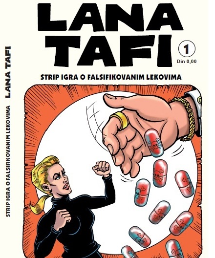 Lana Tafi - strip igra o falsifikovanim lekovima