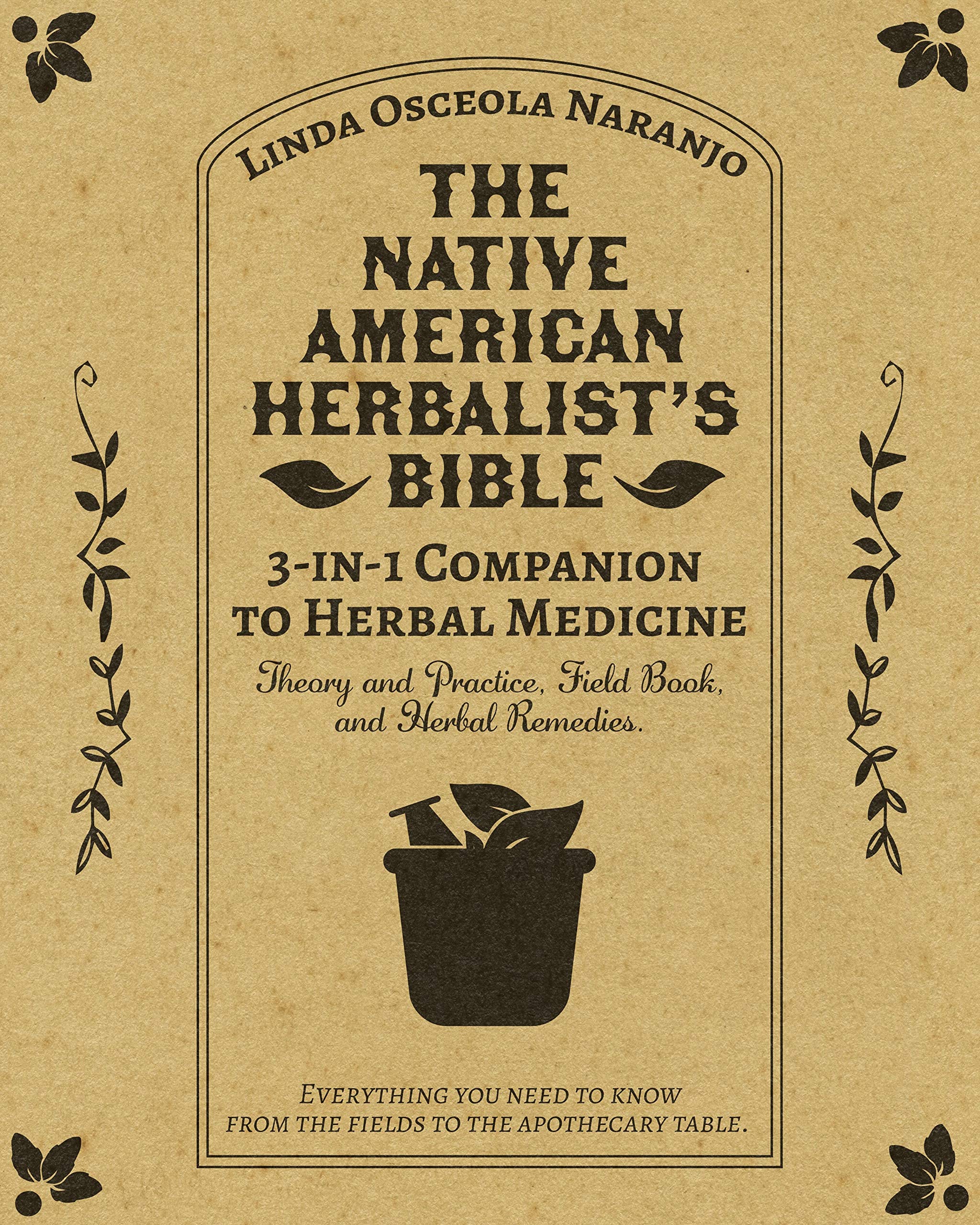 The Native American Herbalist’s Bible • 3-in-1 Companion to Herbal Medicine: Theory and practice, field book, and herbal remedies. Everything you need to know from the fields to your apothecary table (Kindle Edition)