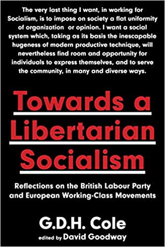 Towards a Libertarian Socialism: Reflections on the British Labour Party and European Working-Class Movements (Paperback)