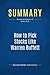 Summary: How to Pick Stocks Like Warren Buffett: Review and Analysis of Vick's Book