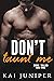 Don't Taunt Me (Broke & Bullied #3)