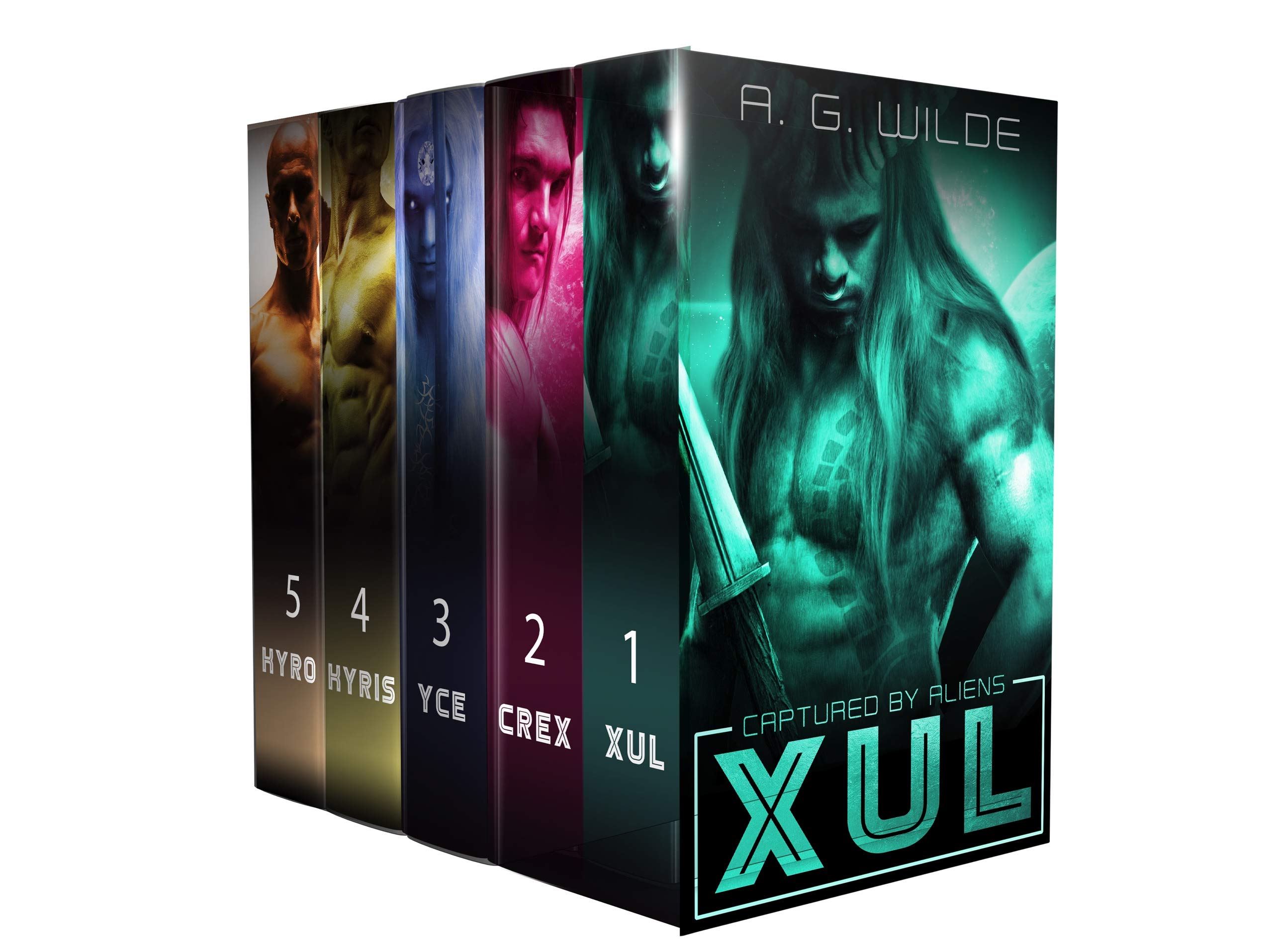 Captured by Aliens Complete Boxed Set (Kindle Edition)