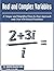 Real and Complex Variables:...