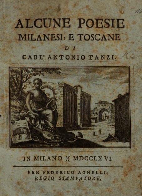 Alcune poesie milanesi, e toscane (Unknown Binding)