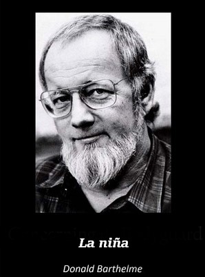 Portada de La niña, de Donald Barthelme