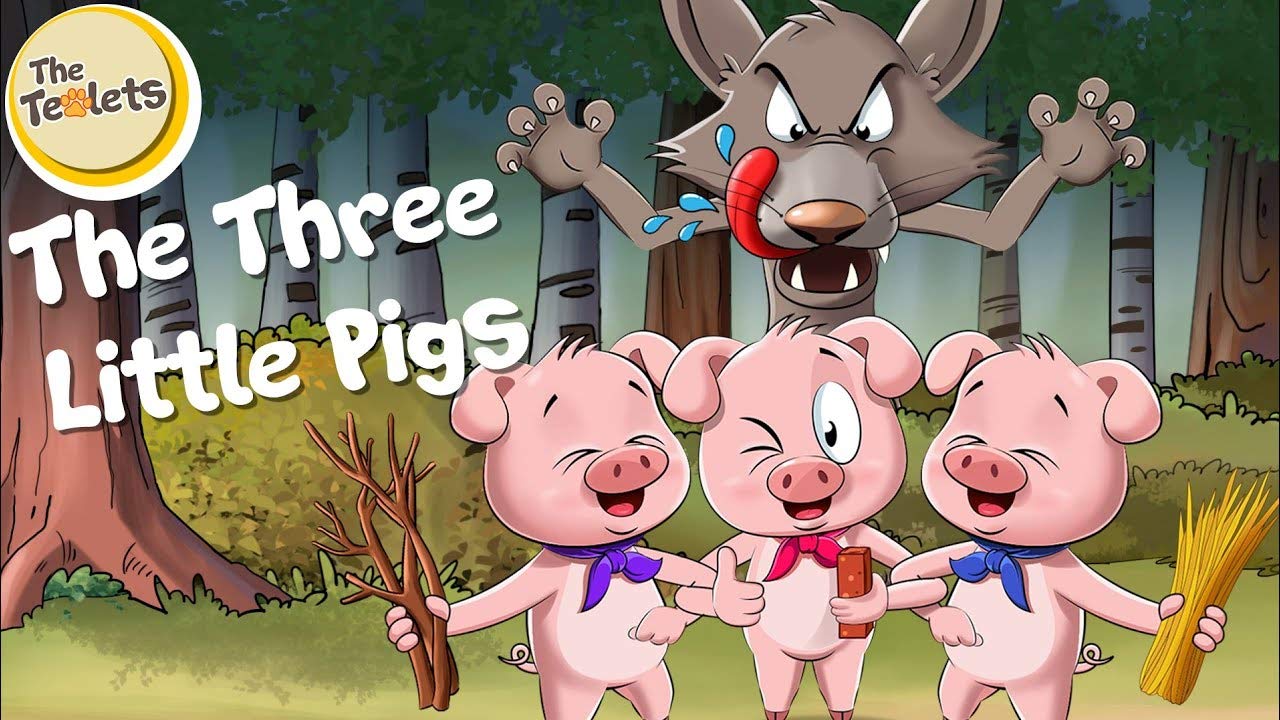 The Three Little Pigs: The classic bedtime story about three little pigs and a big bad wolf. (Kindle Edition)
