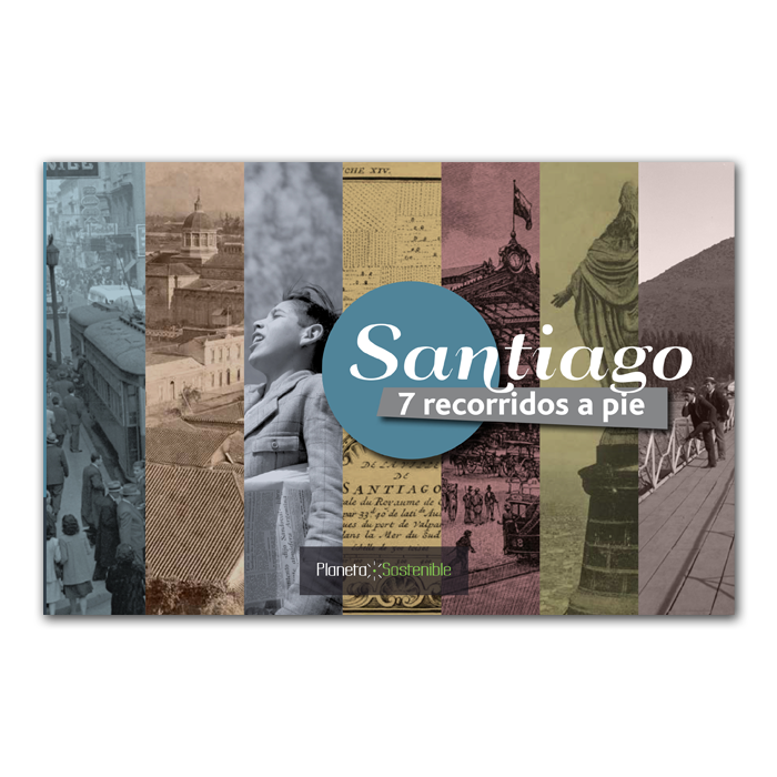 Santiago 7 recorridos a pie (Hardcover)